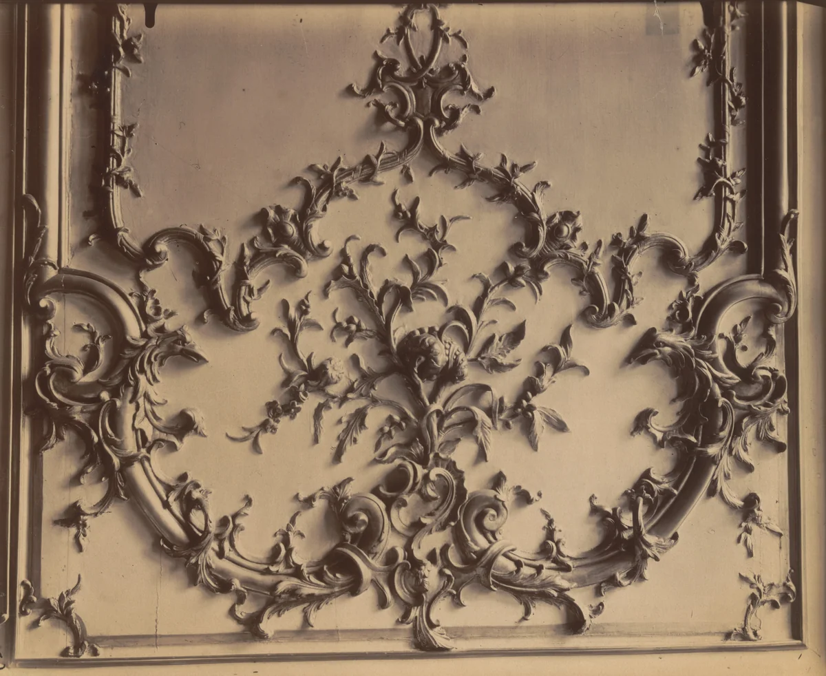 Hôtel de Roquelaure. Boulevard Saint-Germain 246 by Eugène Atget, photograph, 1905