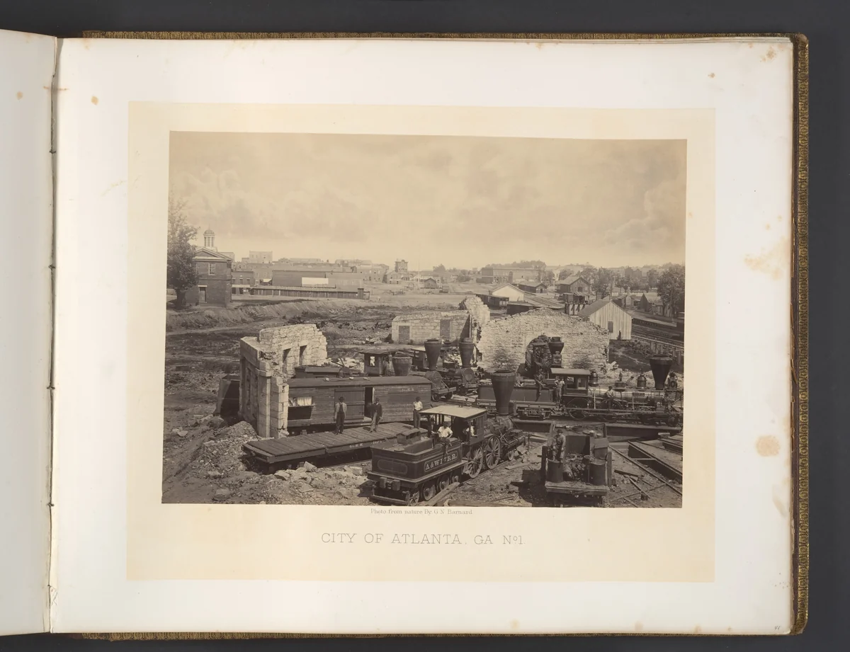 City of Atlanta, Georgia No. 1 by George N. Barnard, photograph, 1860-1869