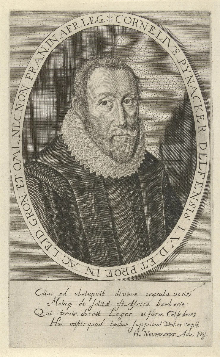 Portret van Cornelis Pijnacker by Steven van Lamsweerde, print, 1654