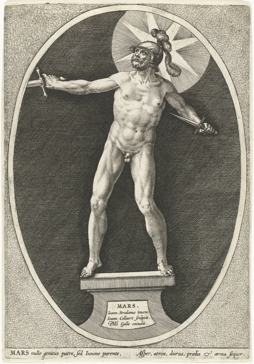 Mars by Unknown, print, 1585-1628