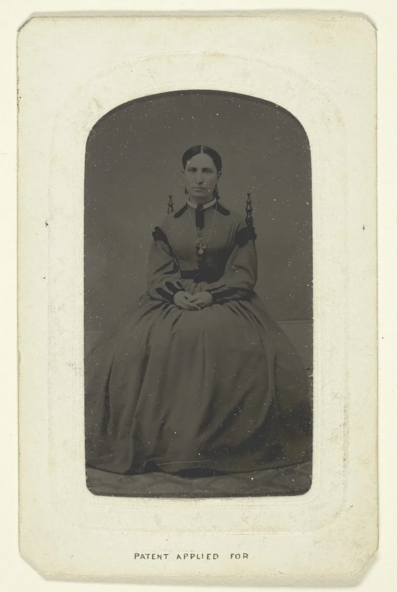 Untitled (Portrait of a Woman) by Artist Unknown, photograph, 1840-1900