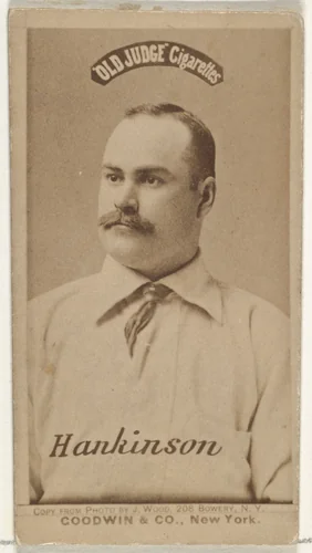 Frank Edward Hankinson, from the Old Judge series (N172) for Old Judge Cigarettes by Goodwin & Company, photograph, 1887-1890