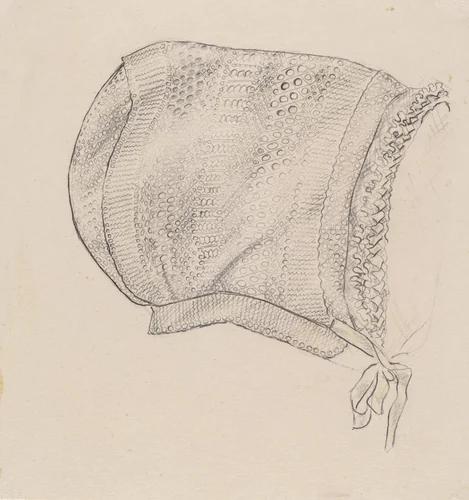 Bonnet by Melita Hofmann, index of american design, 1935-1942