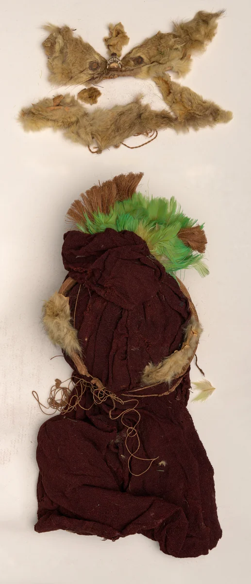 Mummy Bundle Turban by Unknown, textile, -650--100