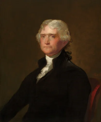 Thomas Jefferson by George Peter Alexander Healy, painting, 1848-1879