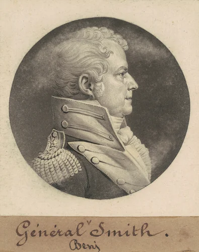 Benjamin Smith by Charles B. J. Févret de Saint-Mémin, print, 1809