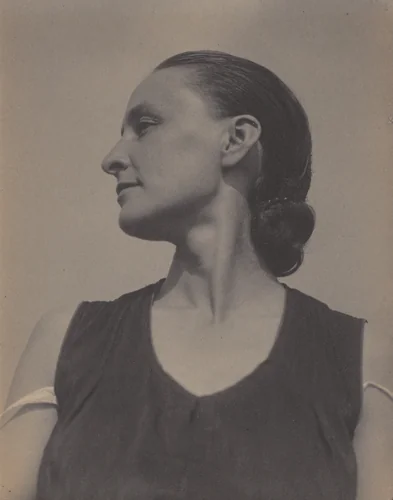 Georgia O'Keeffe by Alfred Stieglitz, photograph, 1918