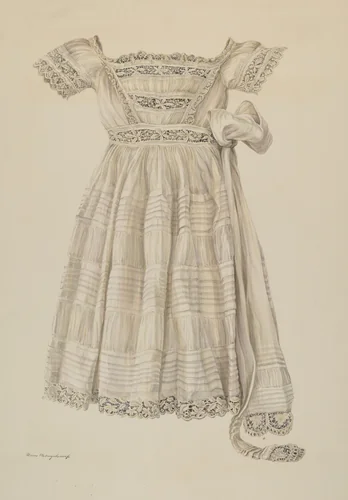 Child's Dress by Hans Mangelsdorf, index of american design, 1937