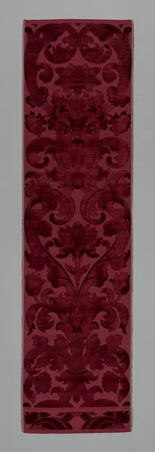 Panel by Mathevon et Bouvard, textile, 1860-1880