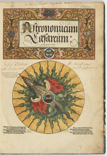 Astronomicum Caesareum by Michael Ostendorfer, book, 1540