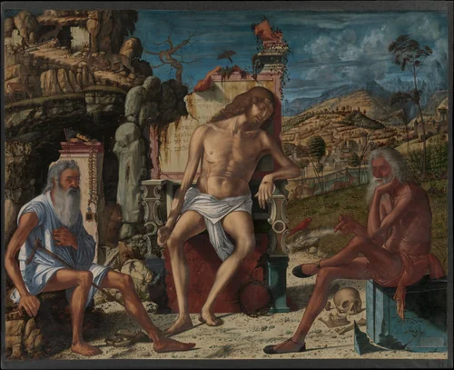 The Meditation on the Passion by Vittore Carpaccio, painting, 1485-1495