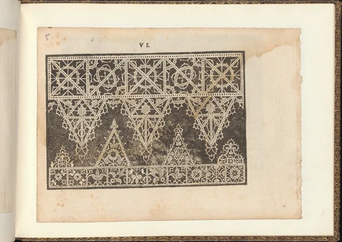 Prima parte de' fiori, page 6 (recto) by Giovanni Battista Ciotti, book, 1591