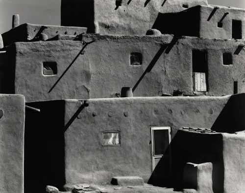 Adobe by Brett Weston, photograph, 1971