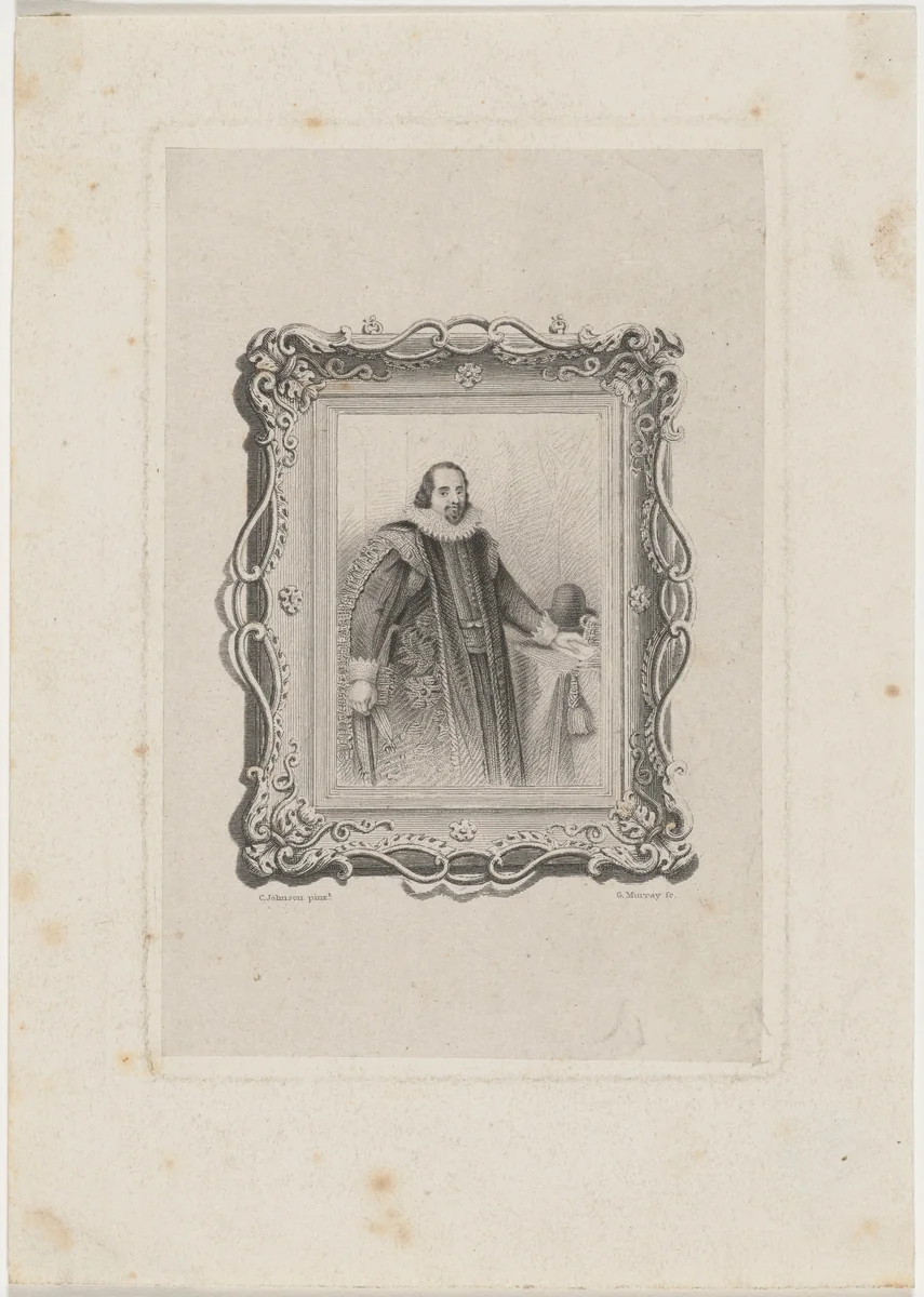 Lord Bacon by George Murray, print, 1742-1822