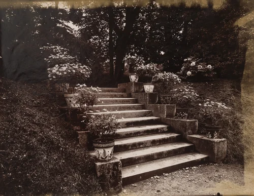Bagatelle by Eugène Atget, photograph, 1915