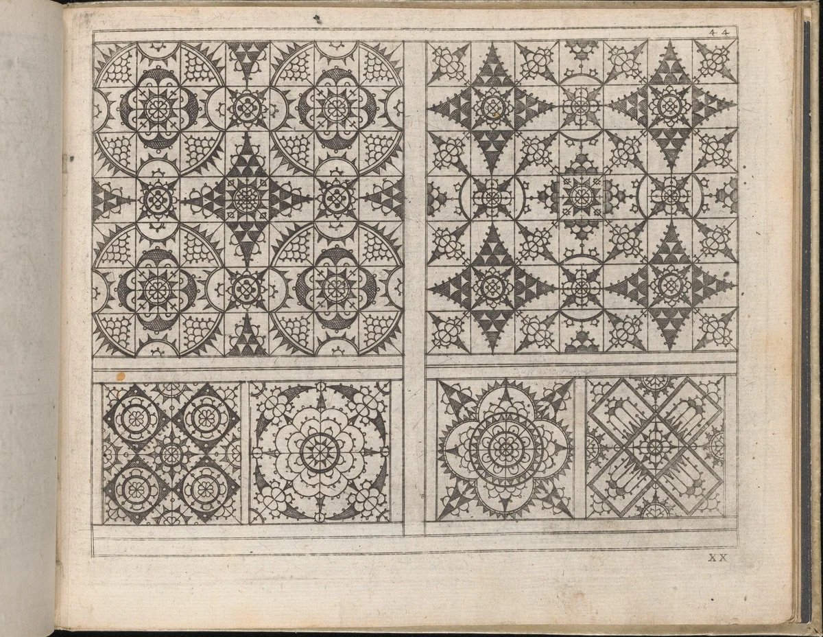 Newes Modelbuch in Kupffer (Page 52r) by Johann Sibmacher, book, 1604