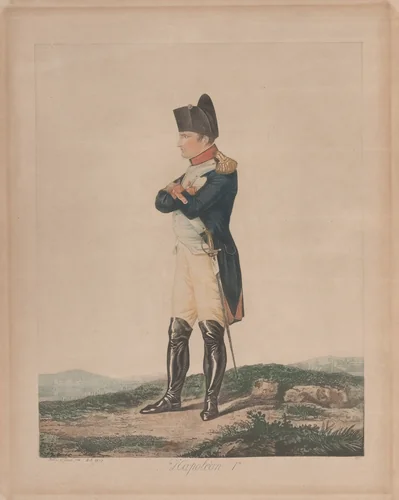 Napoleon I by Louis Philibert Debucourt, print, 1807