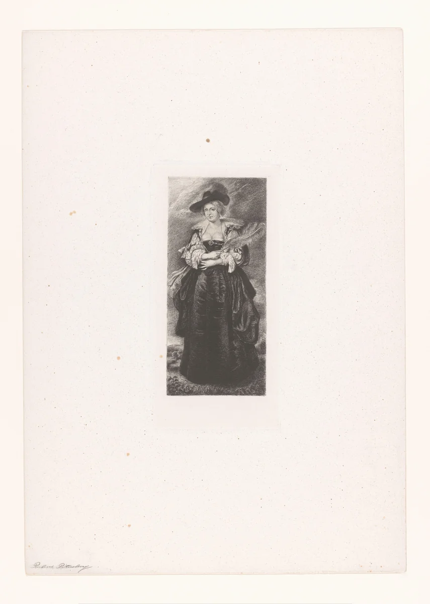 Portret van een onbekende jonge vrouw by Nikolay Semyonovich Mosolov, print, 1857-1914