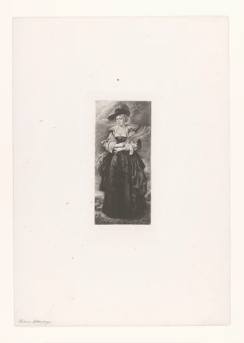 Portret van een onbekende jonge vrouw by Nikolay Semyonovich Mosolov, print, 1857-1914