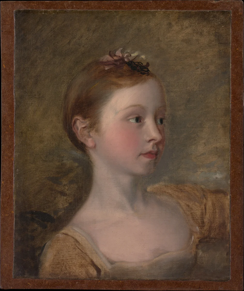 The Painter's Daughter Mary (1750–1826) by Thomas Gainsborough, painting, 1830-1869