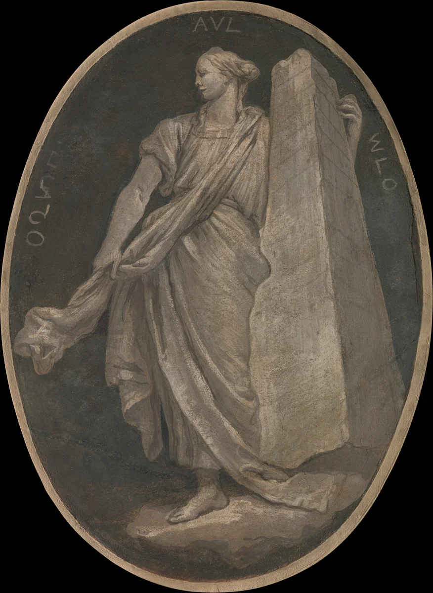 Allegorical Figure Representing Fortitude by Giovanni Battista Tiepolo, painting, 1760