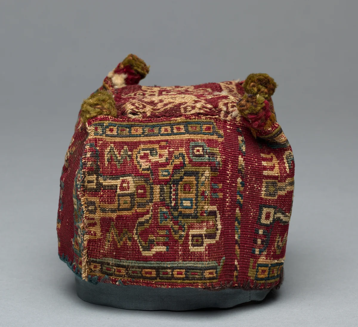 Four-Cornered Hat by Unknown, textile, 700-1100