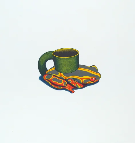 Frog Cup by Ken Price, print, 1968