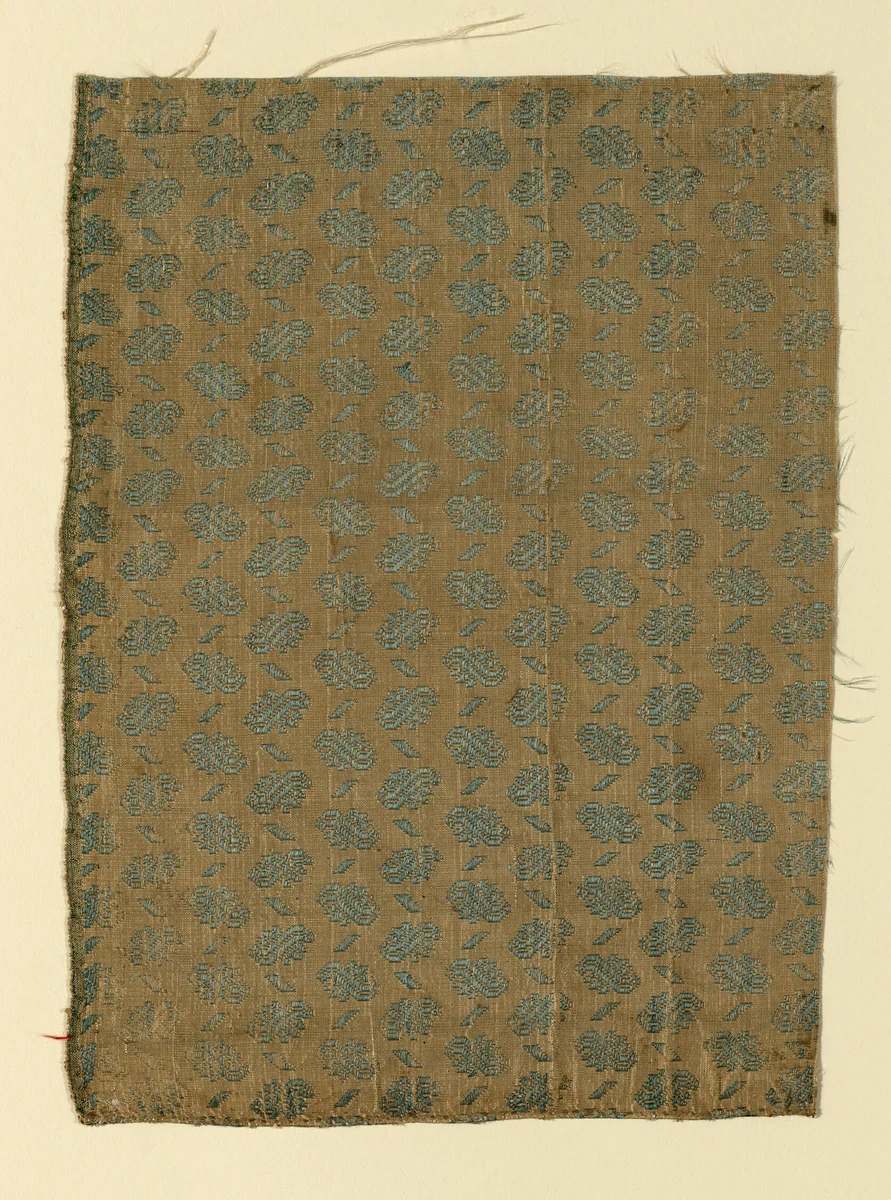 Fragment by Italy, textile, 1650-1700