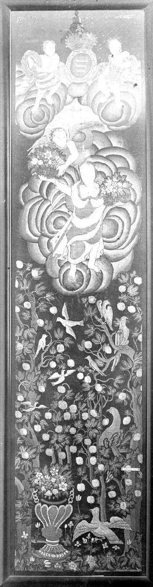 Panel by Germany, Lithuania or Western Russia, textile, 1675-1700