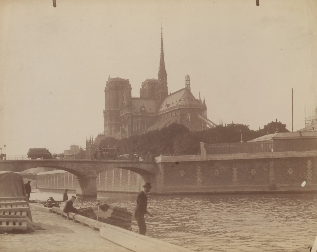Untitled (Notre Dame) by Eugène Atget, photograph, 1899