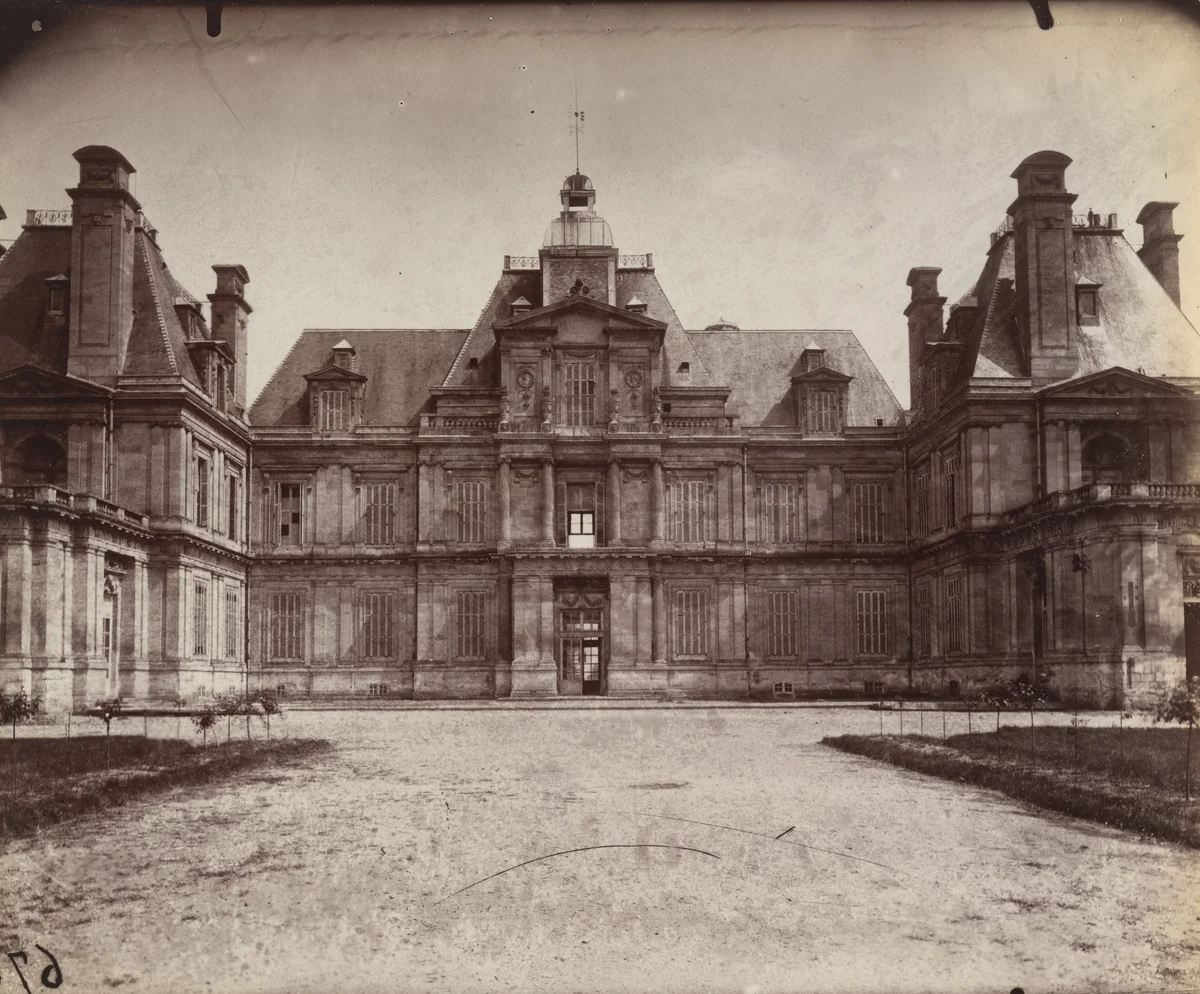 Maisons-Lafitte by Eugène Atget, photograph, 1910