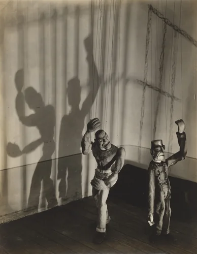 Yank and Police Marionette by Tina Modotti, photograph, 1926