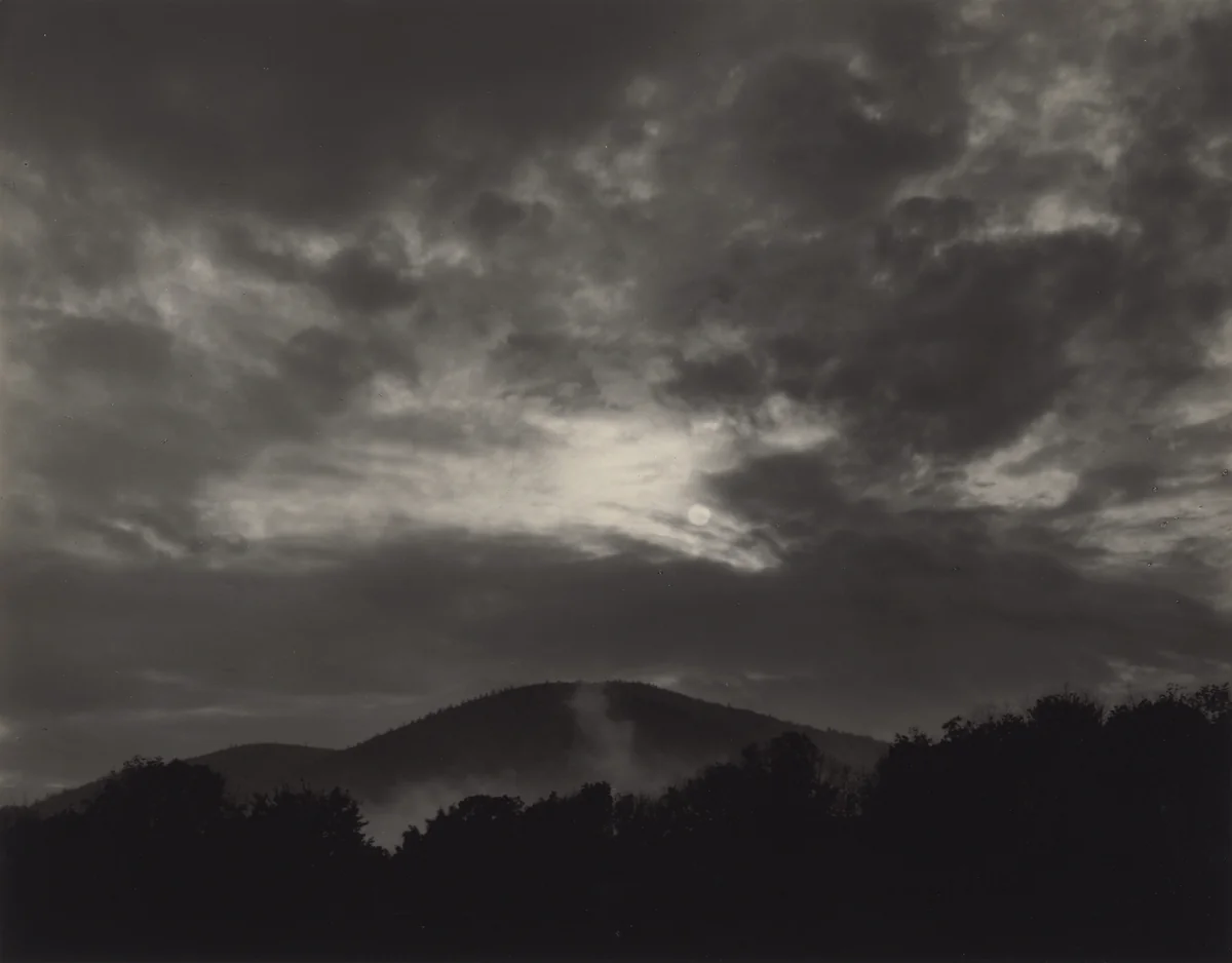Lake George by Alfred Stieglitz, photograph, 1922