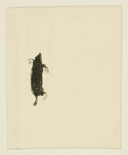 Tailpiece from Au Pied du Sinaï by Henri de Toulouse-Lautrec, print, 1897