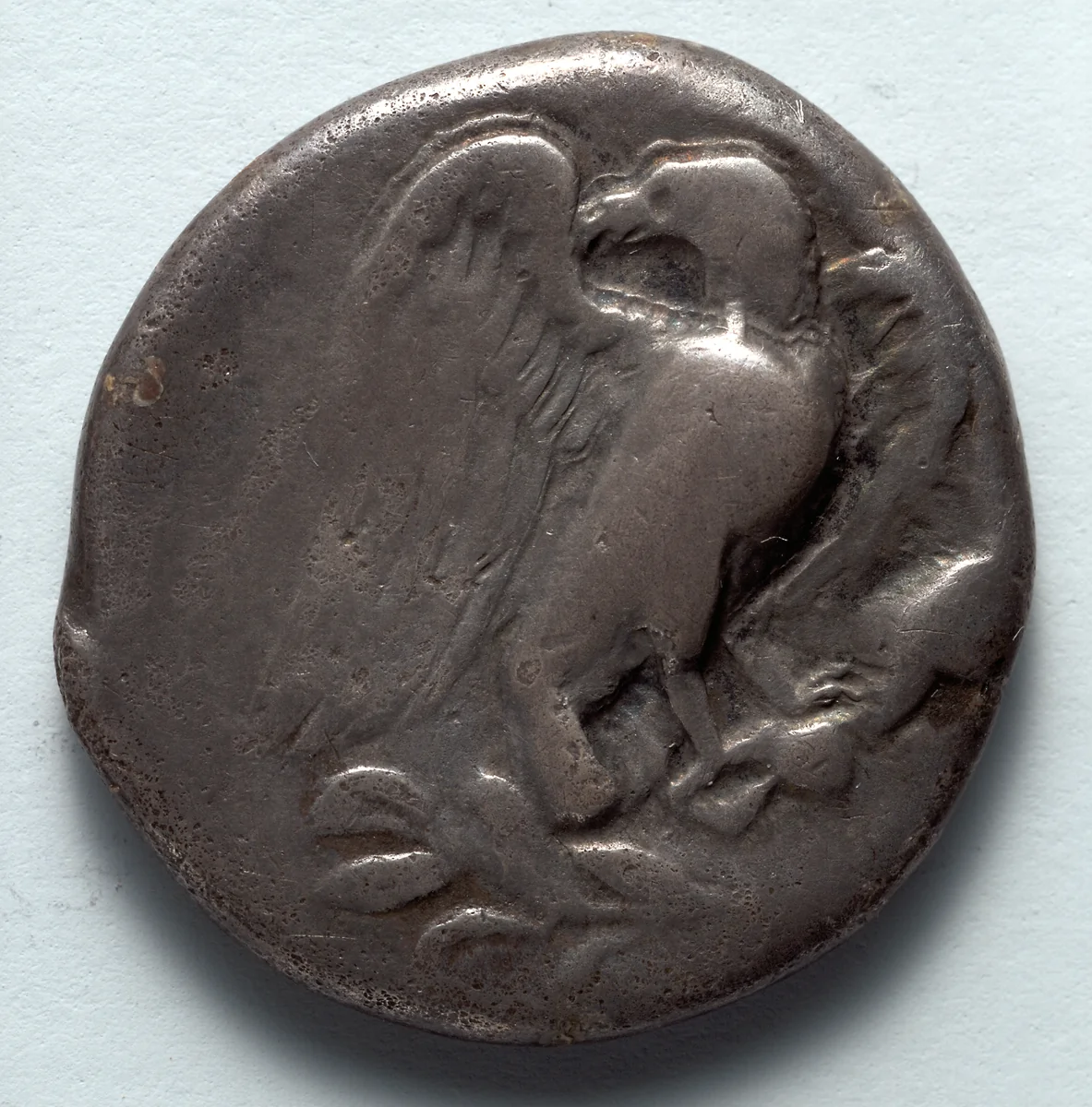 Stater: Eagle (obverse) by Unknown, metalwork, -437--416