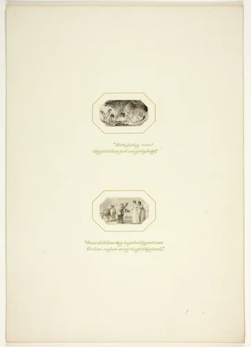 Study for a plate from The Task by Thomas Stothard, drawing, 1795-1805