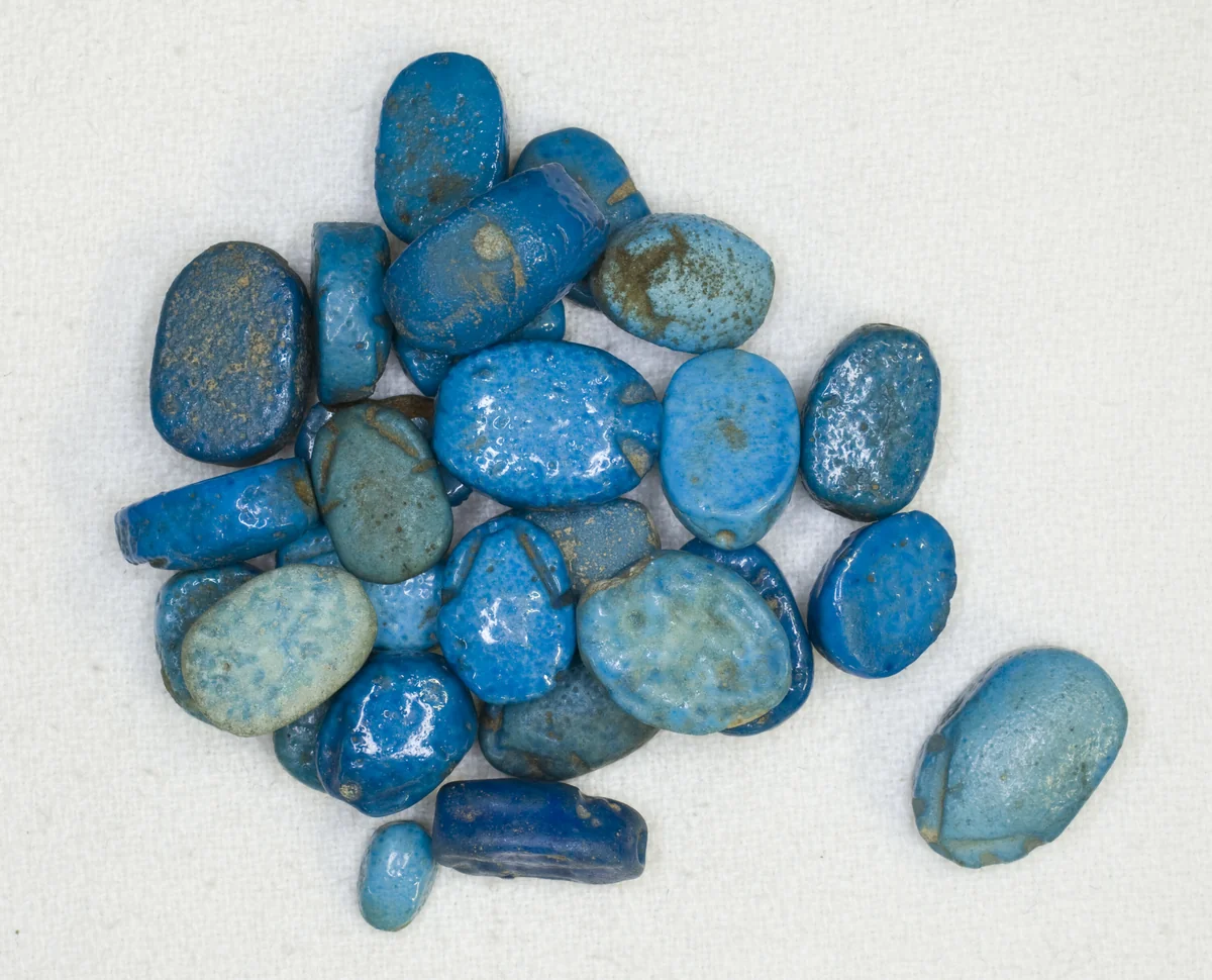 Scarabs with Plain Base by Egyptian, other, -2160--2055