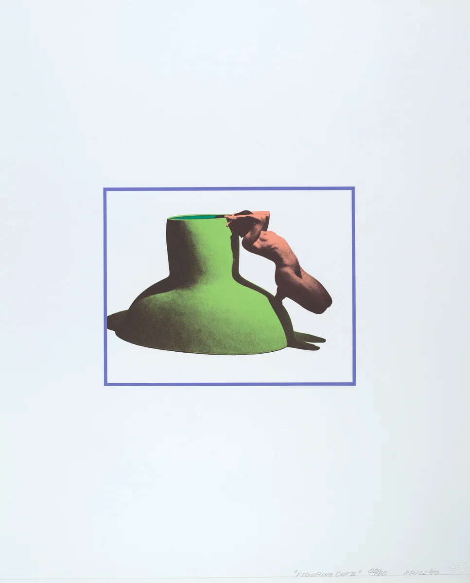 Figurine Cup II by Ken Price, print, 1969-1970