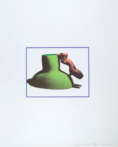 Figurine Cup II by Ken Price, print, 1969-1970