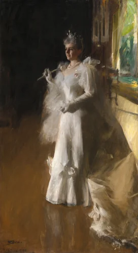 Mrs. Potter Palmer by Anders Leonard Zorn, painting, 1893