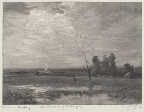 Lowlands by Timothy Cole; John Francis Murphy, print, 1918