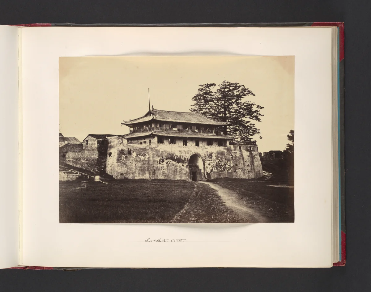 East Gate, Canton by John Thomson, photograph, 1865