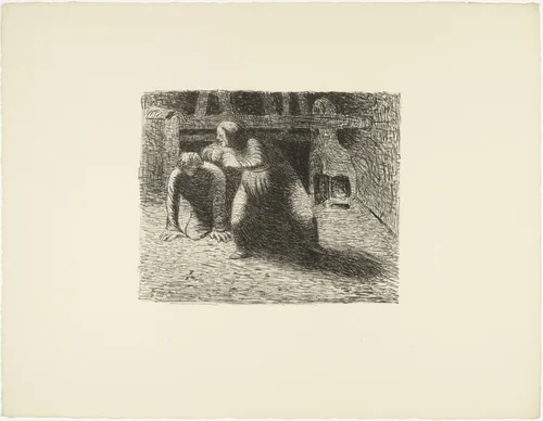 The Curse (Verfluchung) from The Dead Day (Der tote Tag) by Ernst Barlach, print, 1910