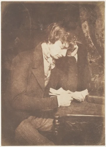 [George Gordon (?)] by Hill and Adamson, photograph, 1843-1847