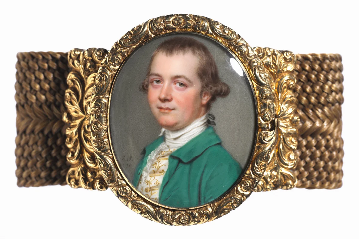 Portrait of Constantine Phipps by John I Smart, painting, 1770