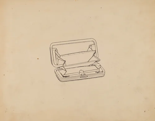 Card Case by Daniel Marshack, index of american design, 1935-1942