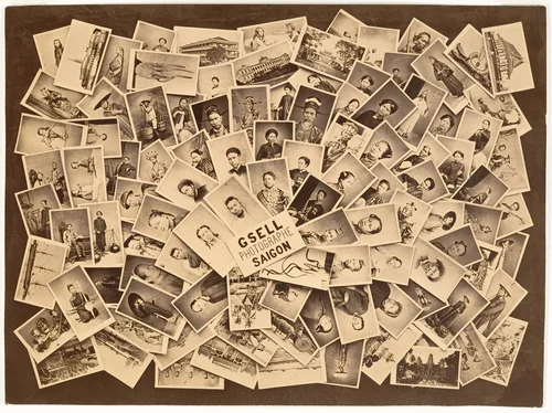 [Photographic Advertisement] by Emile Gsell, photograph, 1860-1869