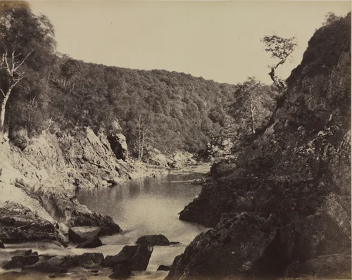 River Landscape, Scotland by Horatio Ross, photograph, 1853-1863