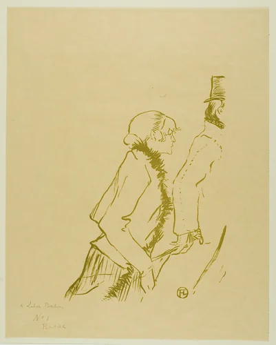 Poor Street-Walker! by Henri de Toulouse-Lautrec, print, 1893