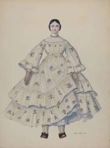 Doll by Anne Colman, index of american design, 1937